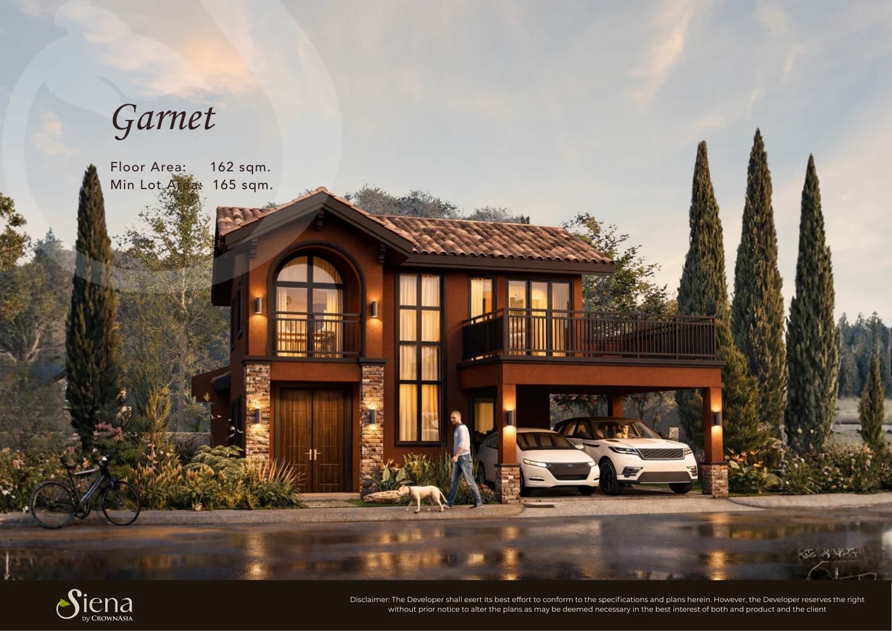 Garnet exterior — Siena by Crown Asia