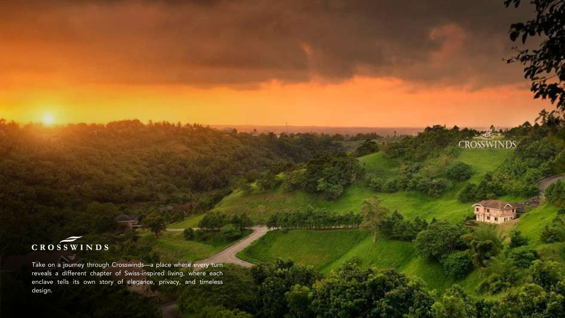 17 Crosswinds Sunset Panoramic View