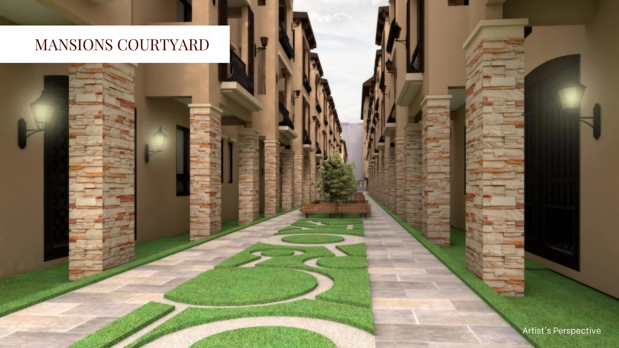 Mansions Courtyard