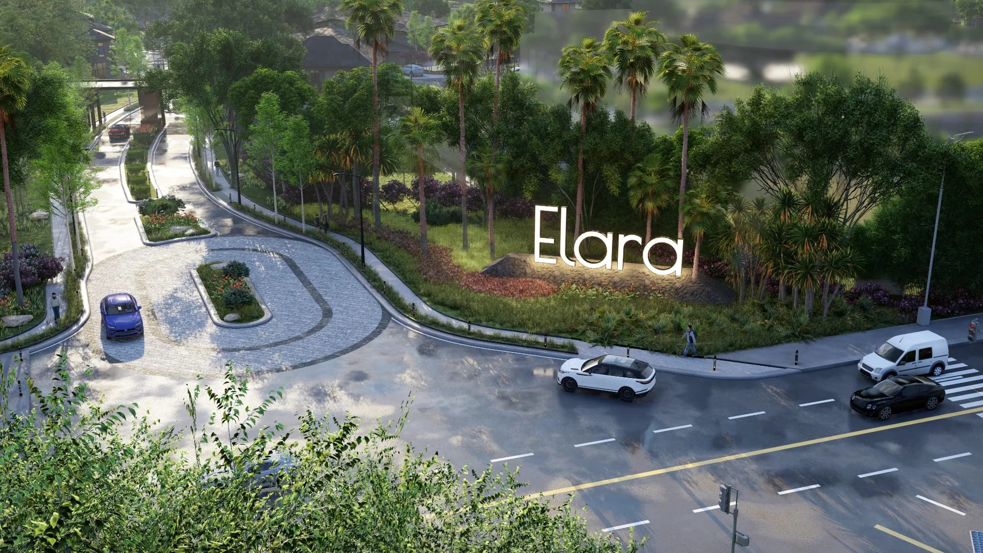 The Boulevard Entrance