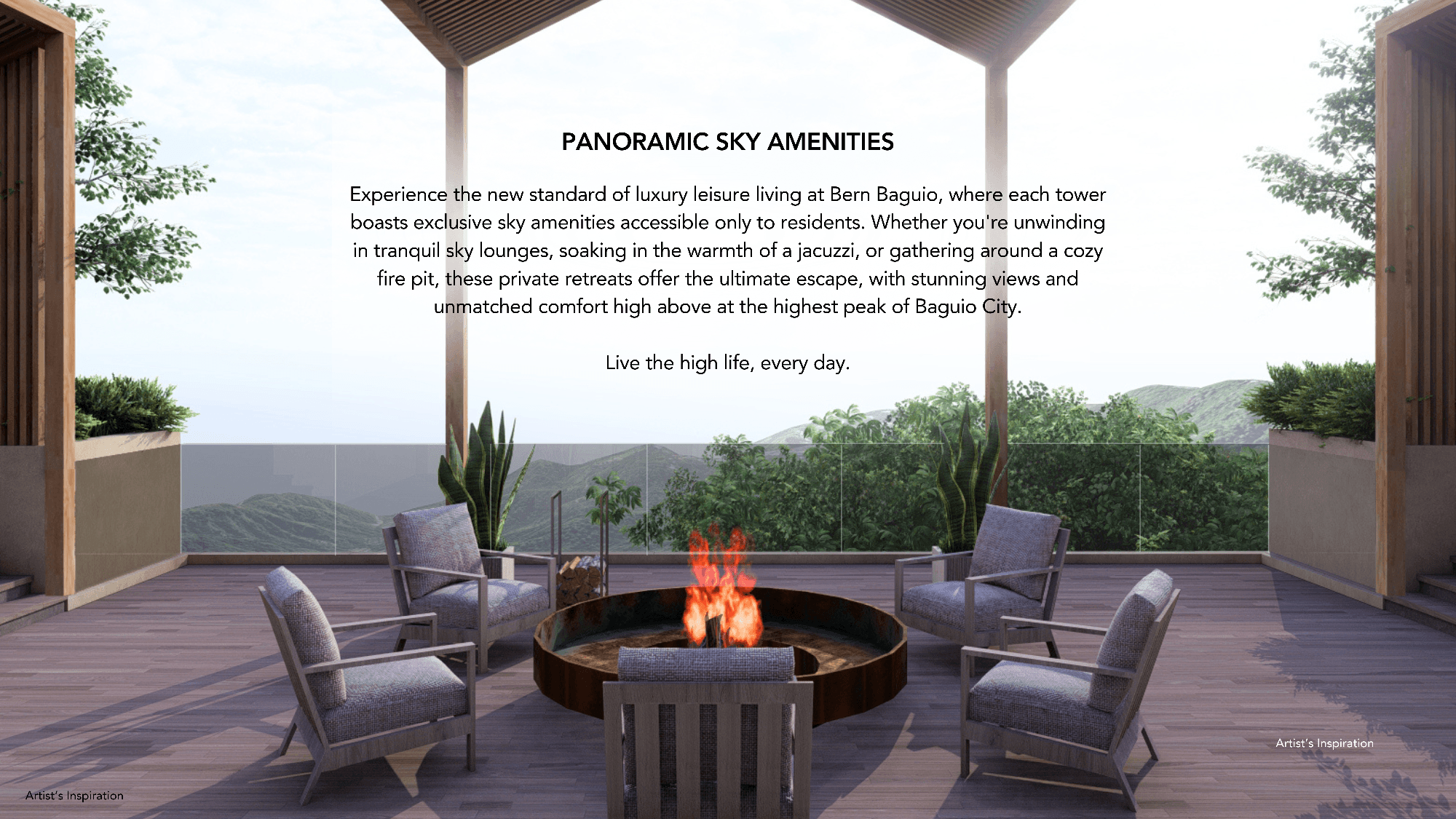 Panoramic Sky View Deck