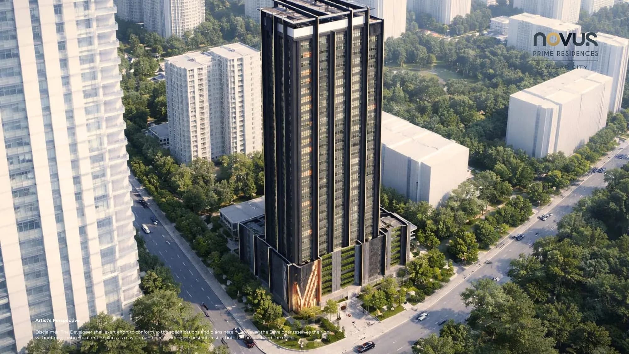 Novus Prime Residences Aerial View