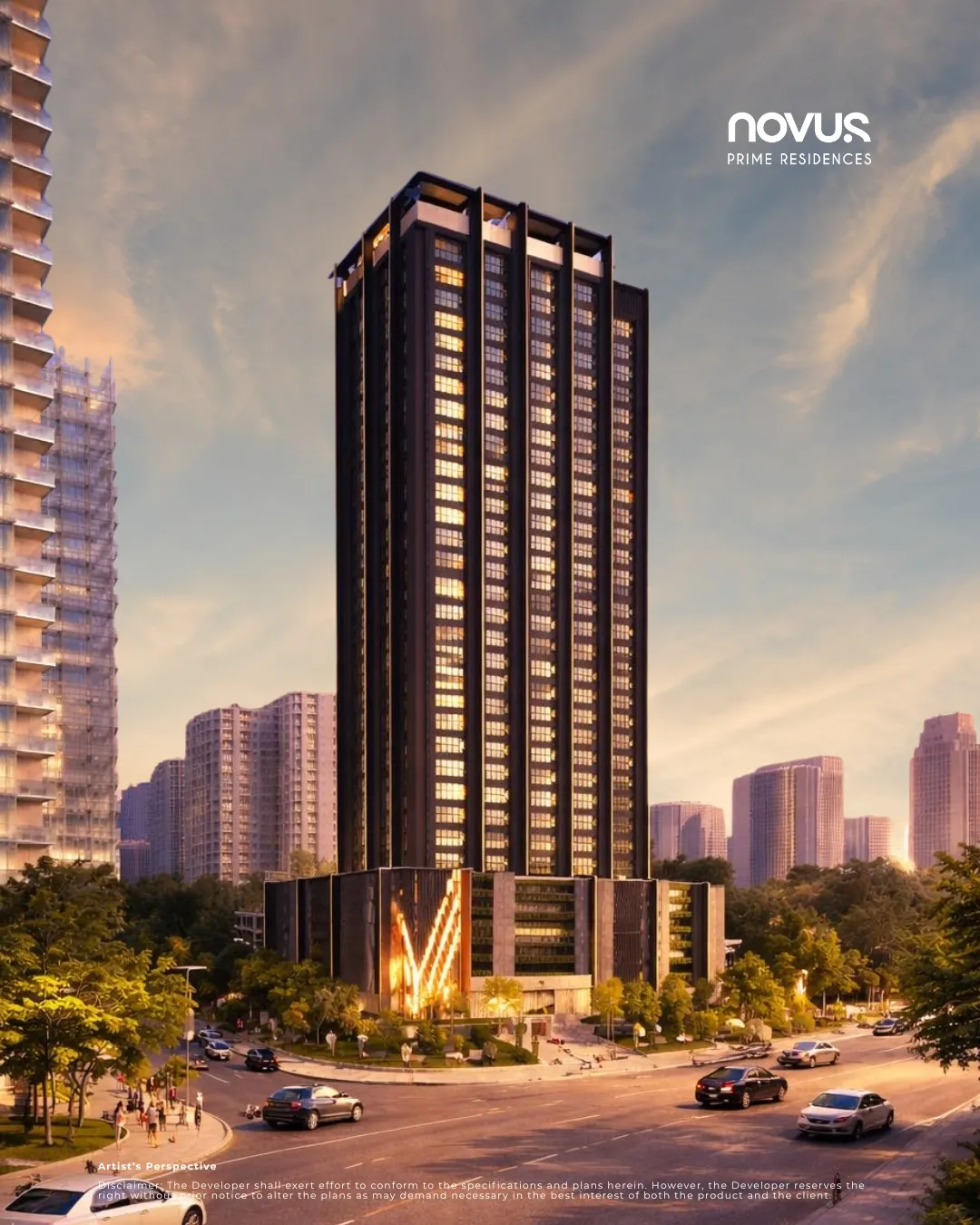 Novus Prime Residences Facade